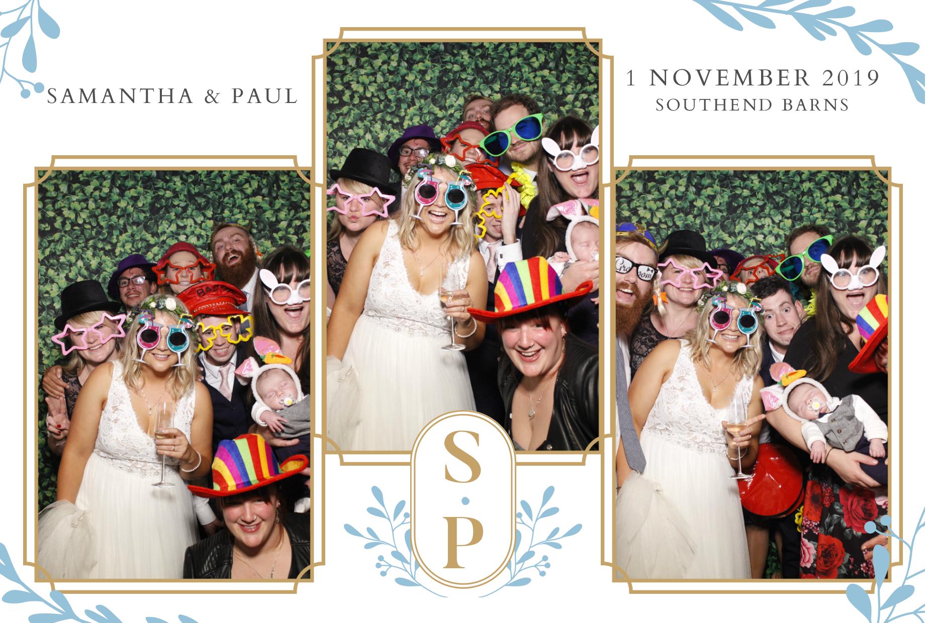 Paul and Samantha's Wedding | View more photos from the event at gallery.myphotoboothexperience.co.uk/u/MyPhotoBoothExperienceLtd/Paul-and-Samanthas-Wedding